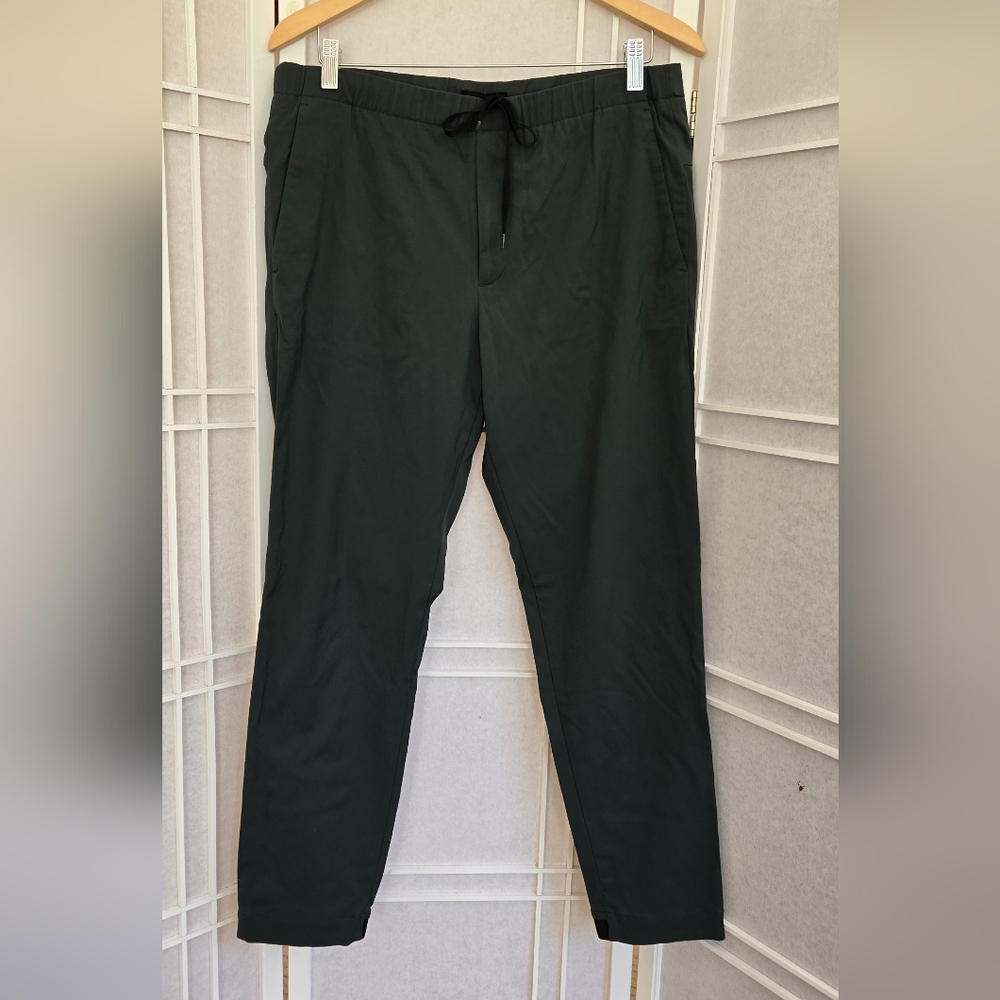 Theory Forest Green Joggers